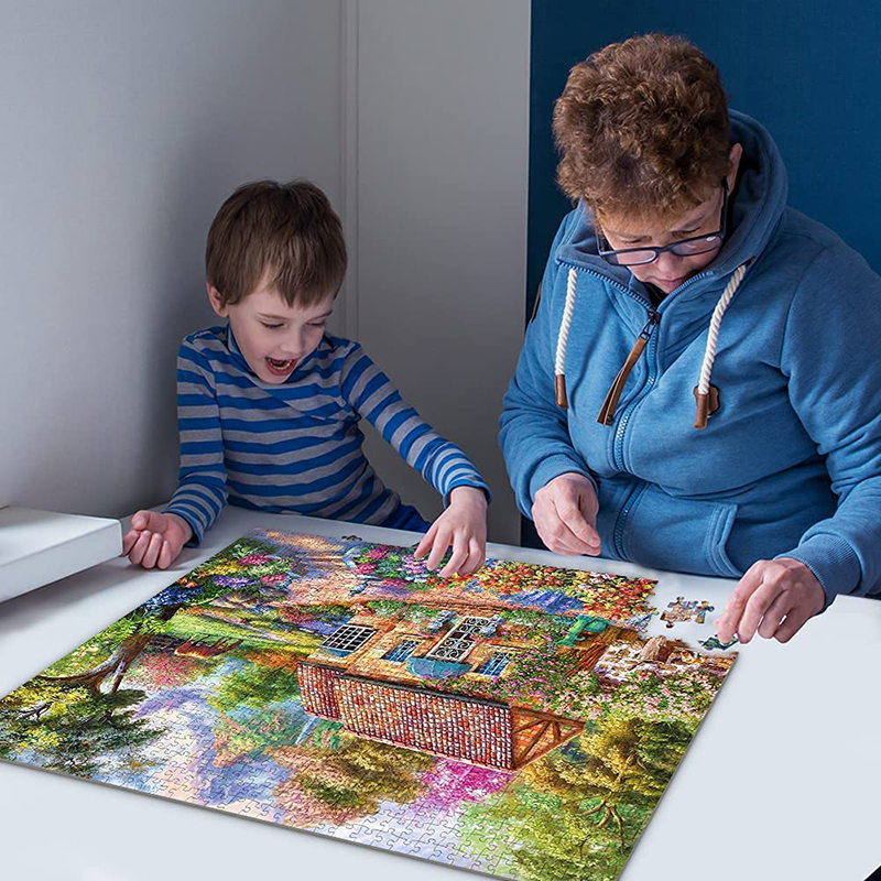 Puzzle záhrada 1000 dielikov