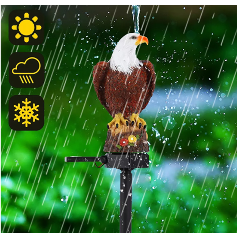 Solárna záhradná lampa - Orol