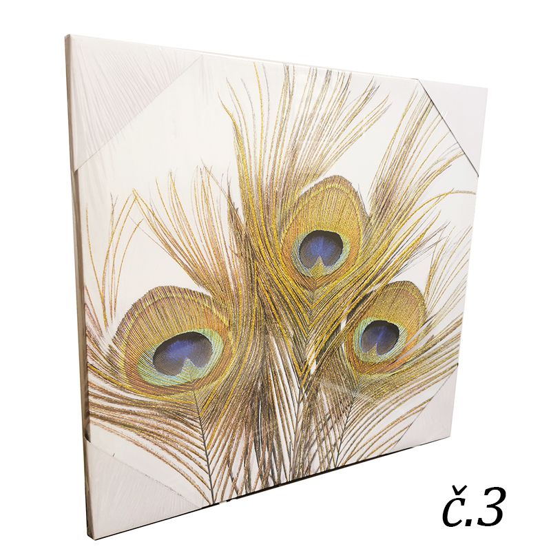 Obraz na stenu biely