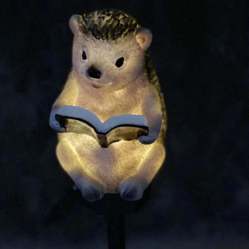 Solárna záhradná lampa - Ježko