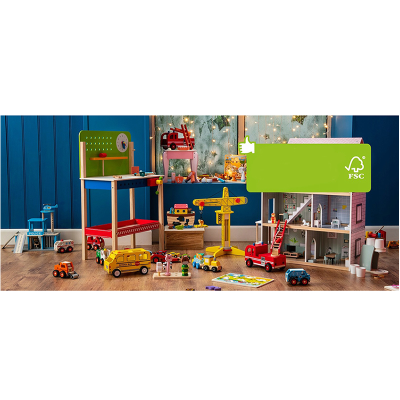 Veľká drevená dielňa XL Mini Matters s príslušenstvom