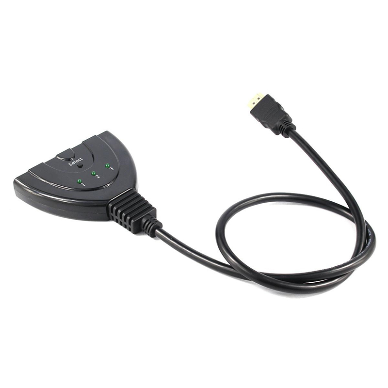 Rozdeľovač HDMI 3 porty Full HD 1080p