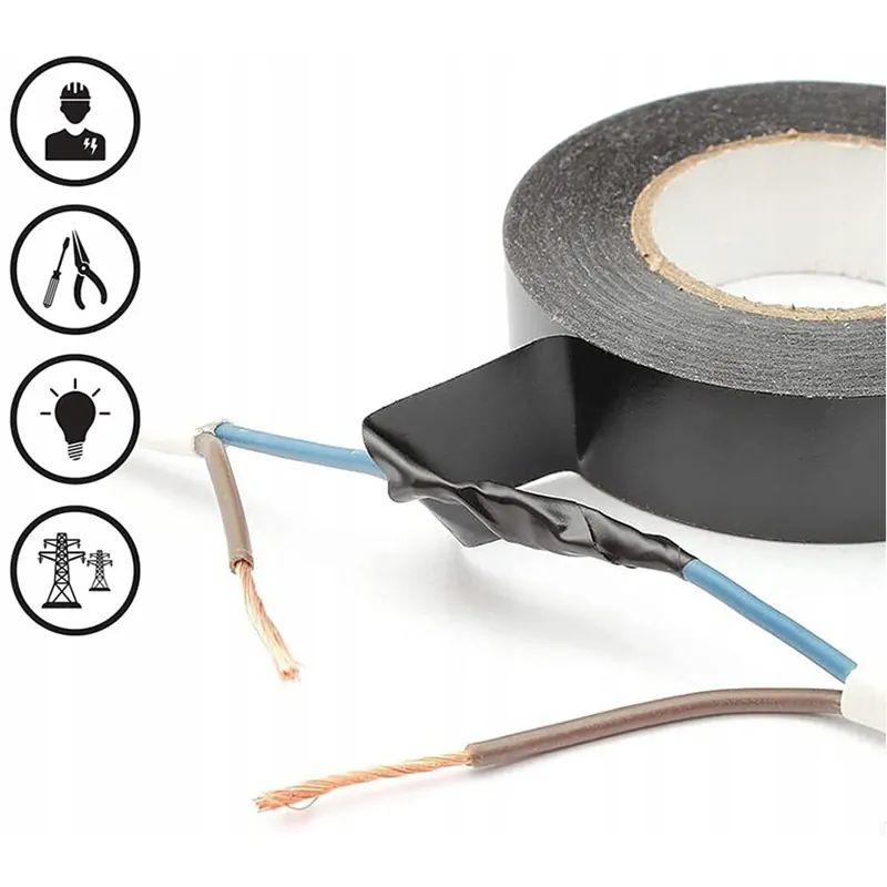 Izolačná lepiaca páska čierna 17mm 9m