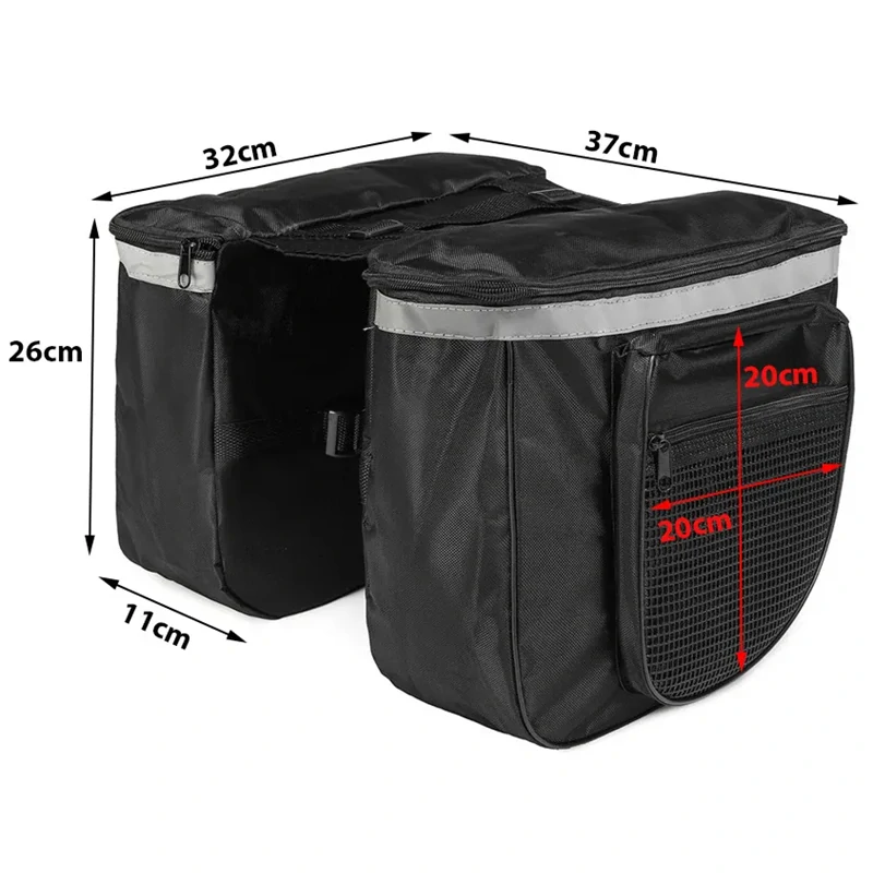 Zadná taška na bicykel 28l