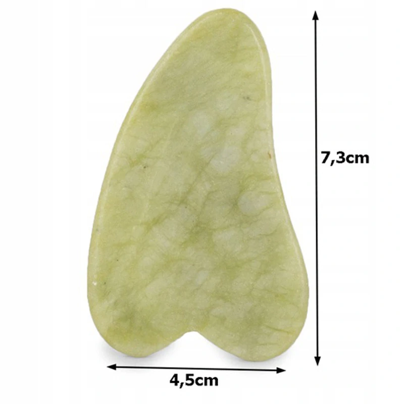 Gua sha jadeitový masážny kameň na telo