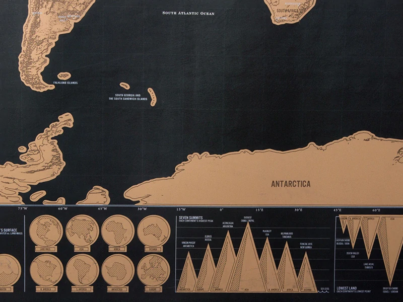Stieracia mapa sveta