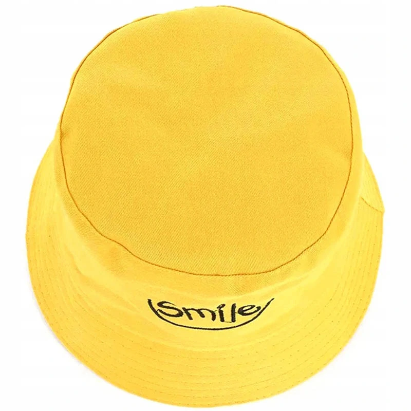 Letný klobúk obojstranný žlto-čierny