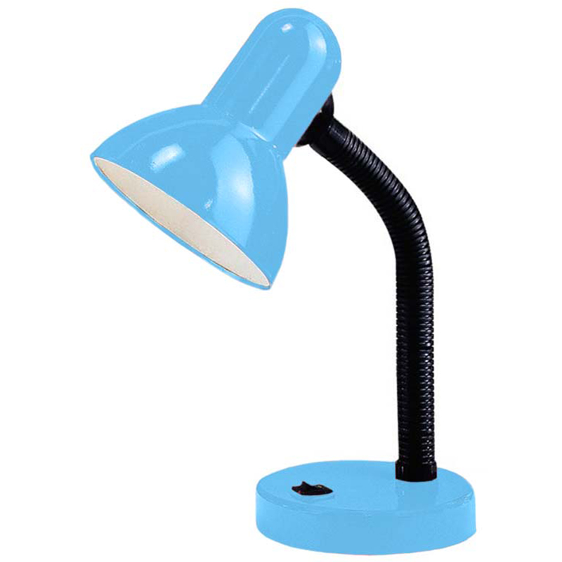 Lampa stolová modrá