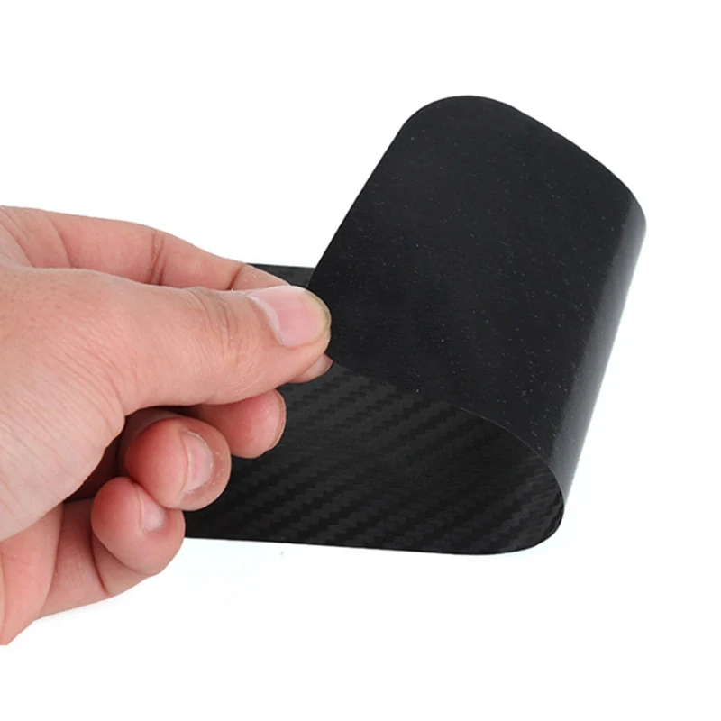 Ochranné nálepky na prahy dverí 4ks karbónové