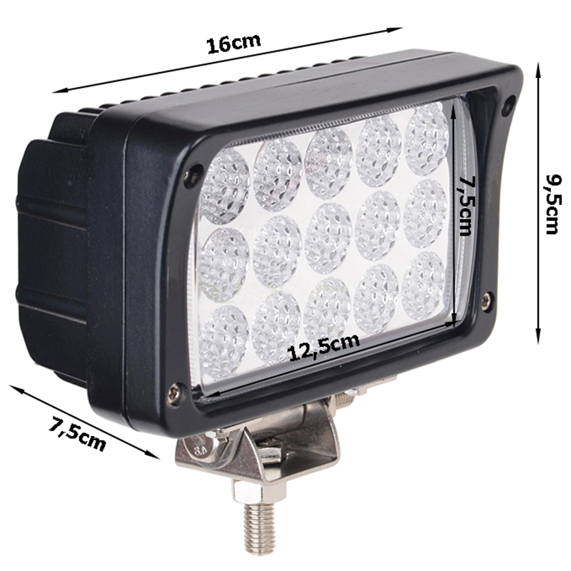 Halogénová pracovná lampa 15 LED 45W