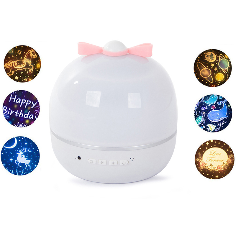 Lampa s projektorom LED USB