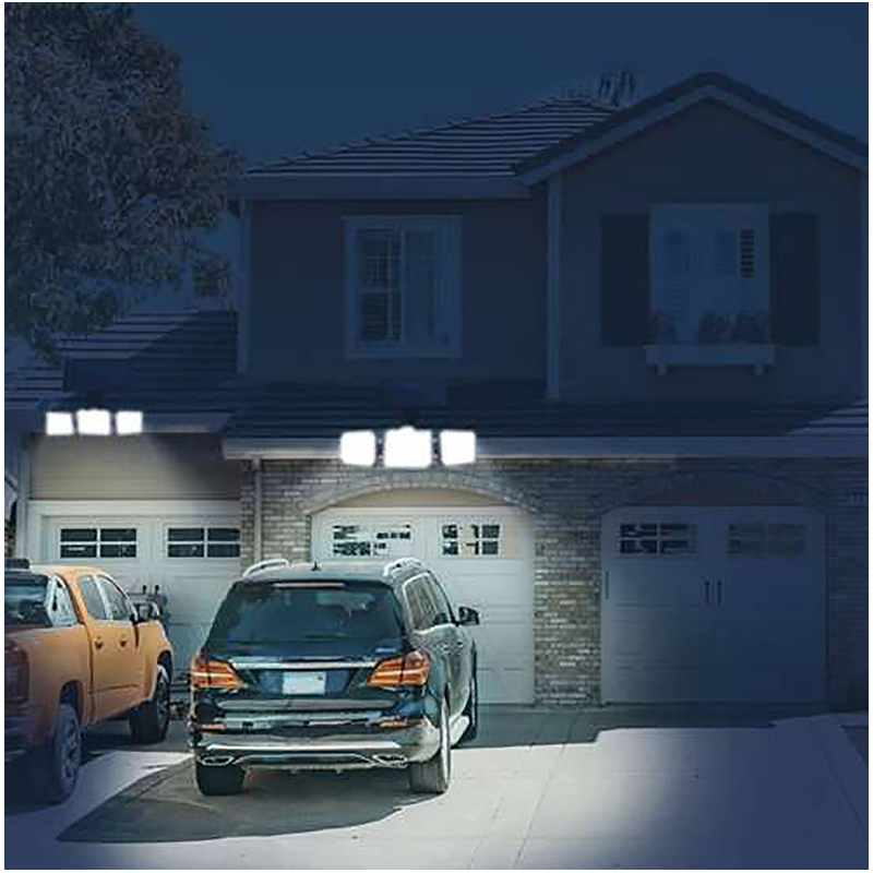 Silná solárna pouličná lampa 171LED so snímačom pohybu