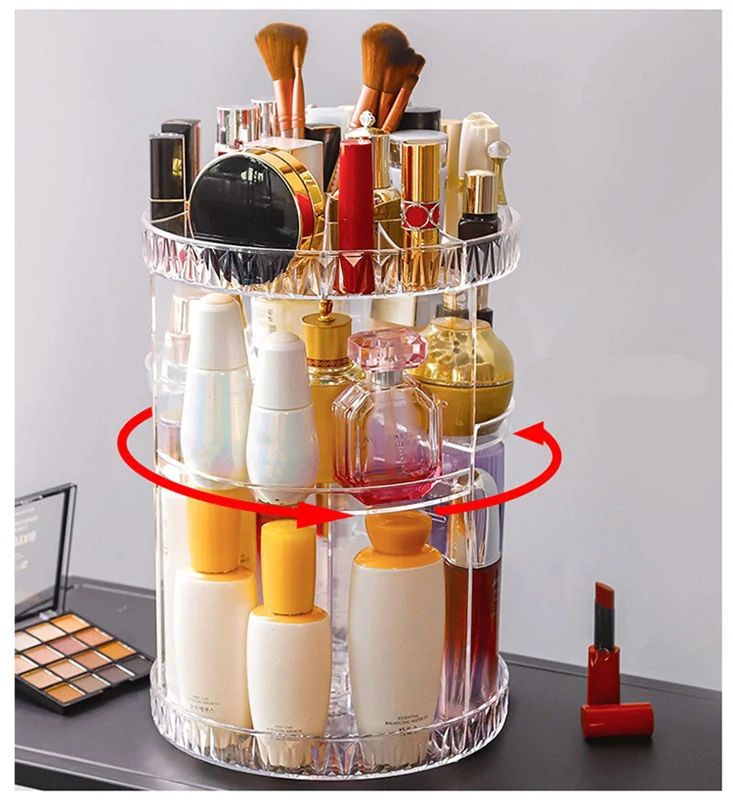 Organizér na kozmetiku otočný GW-268