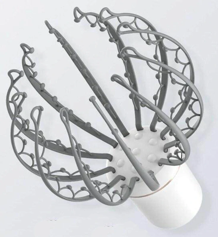 Masážna pomôcka na hlavu skladacia na batérie