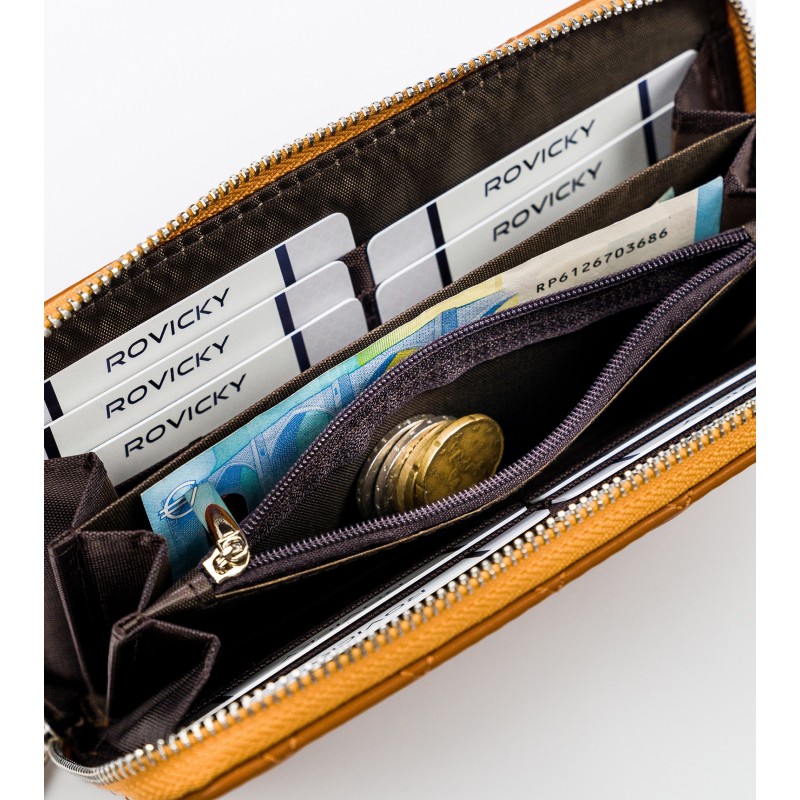 Peňaženka David Jones P116-510 Caramel