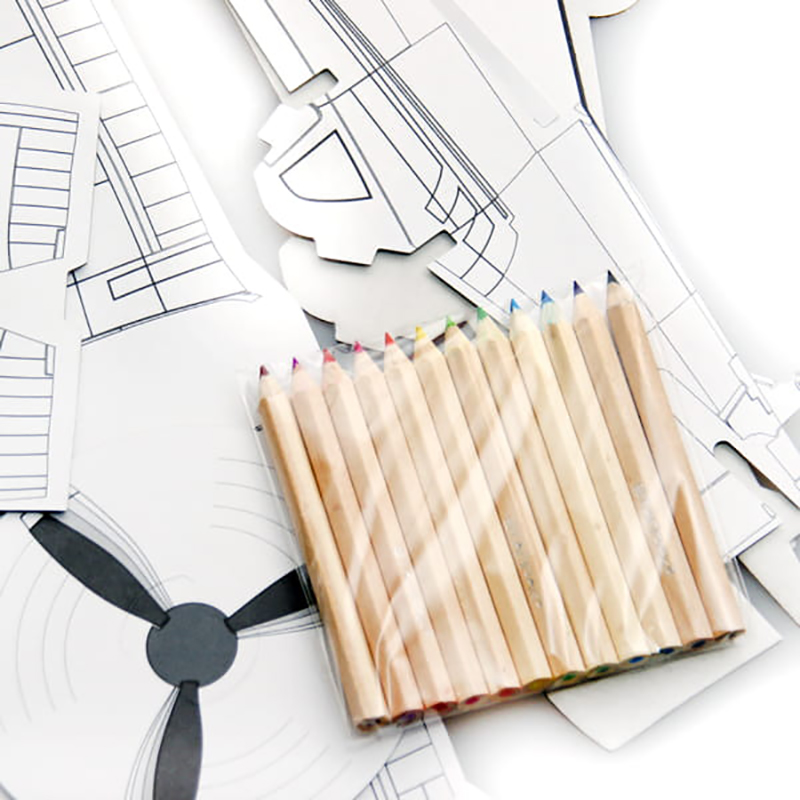 Disney Planes Kreatívna sada 3D na maľovanie + farbičky 12 farieb