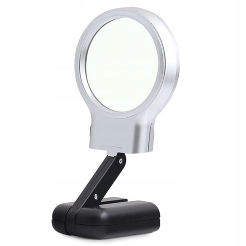 Ručná lupa 2LED 3x TH-7006