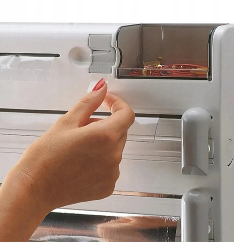 Kuchynský organizér na fóliu a papierové utierky 5v1