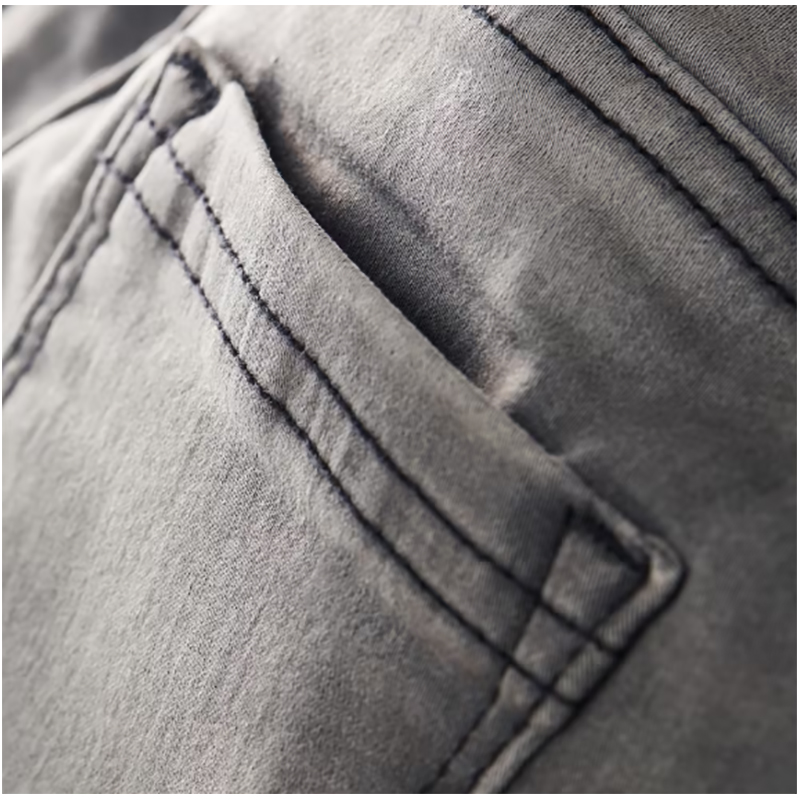 Dievčenské džínsové legíny Slim Fit šedé č.140