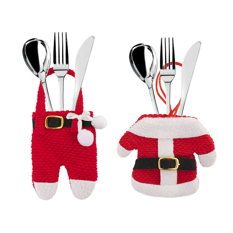 Vianočný obal na príbor SANTA 