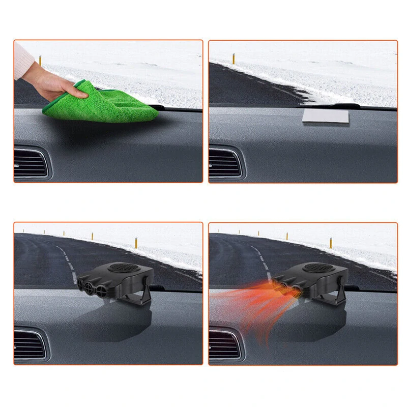 Ohrievač vzduchu do auta 12V 200W