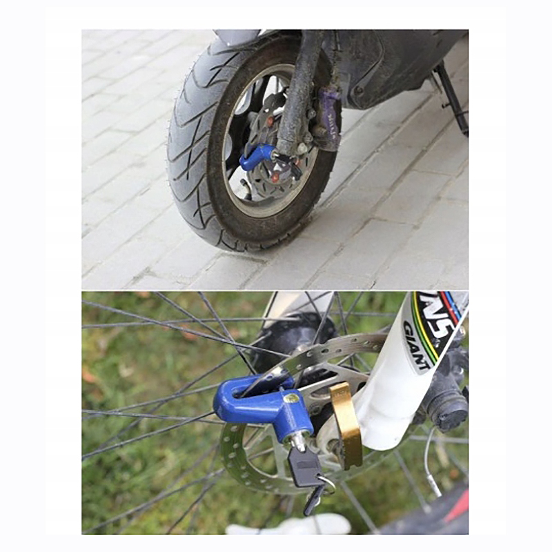 Zámok na disk brzdy bicykla a motorky