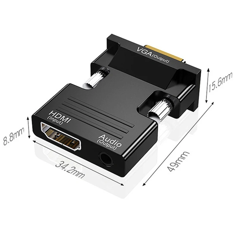 Adaptér HDMI/VGA D-SUB Audio