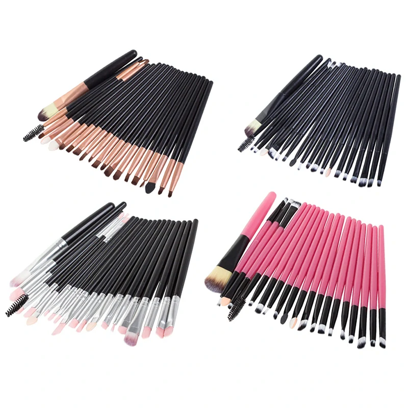 Kozmetické štetce na make up 20ks