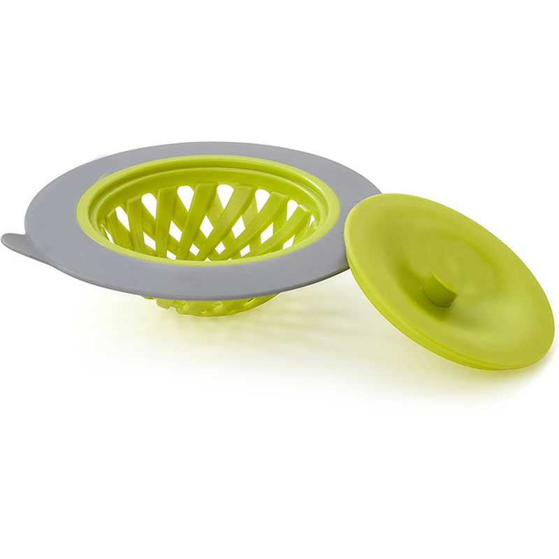 Sitko do drezu so zátkou silikónové 11cm