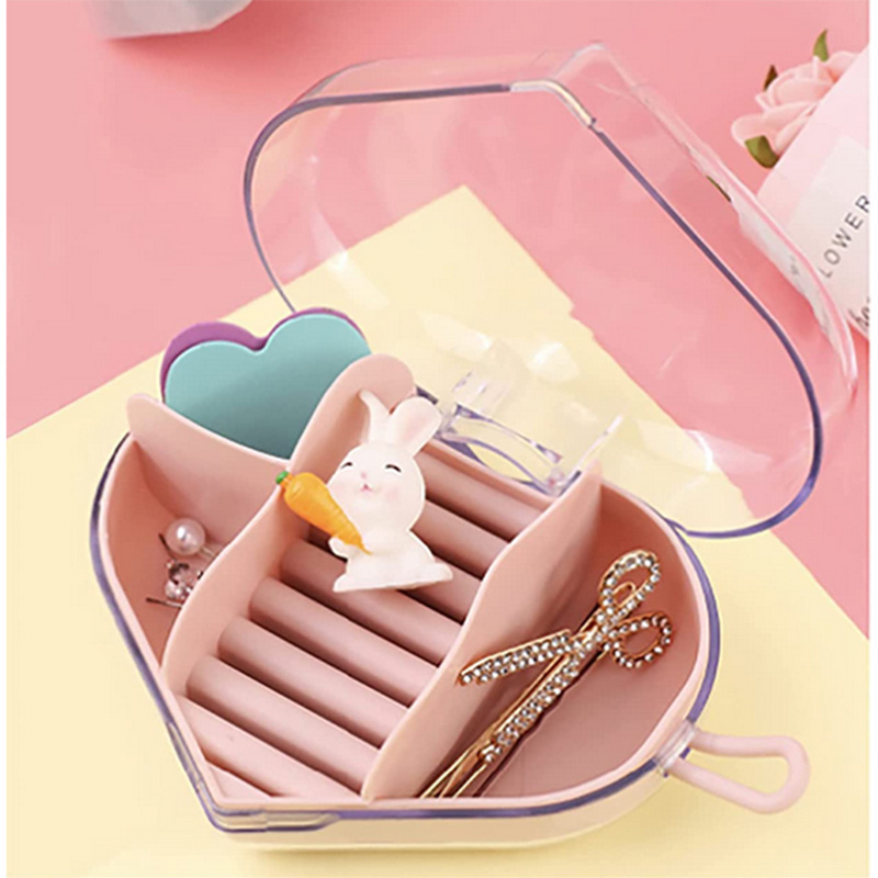 Organizér na šperky v tvare srdca