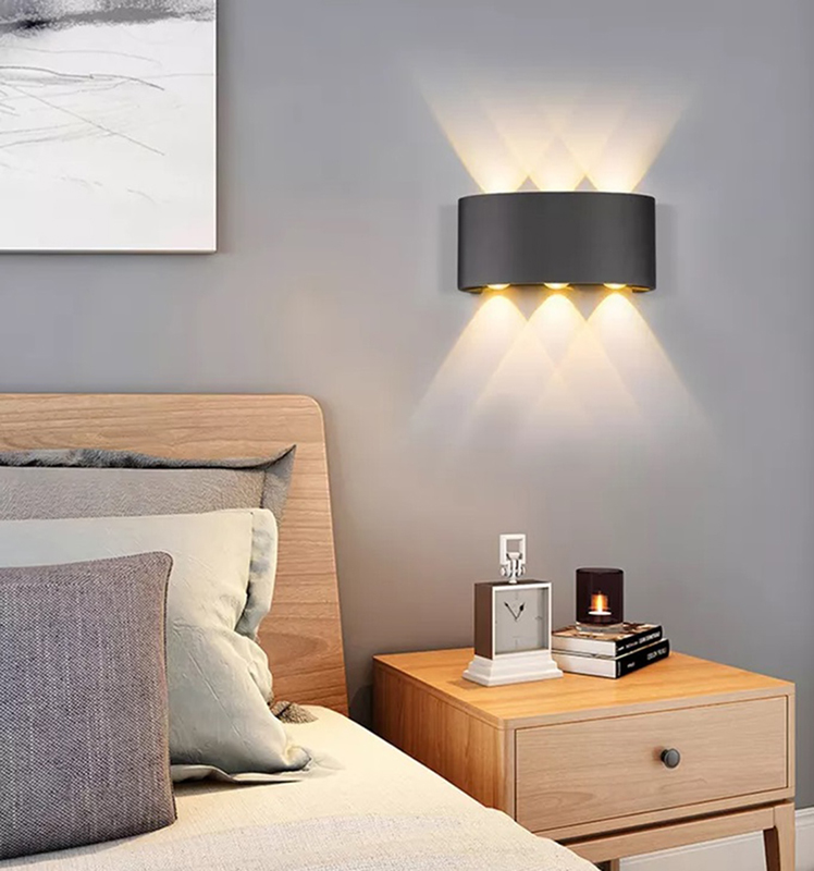 Nástenná LED lampa vonkajšia 6W