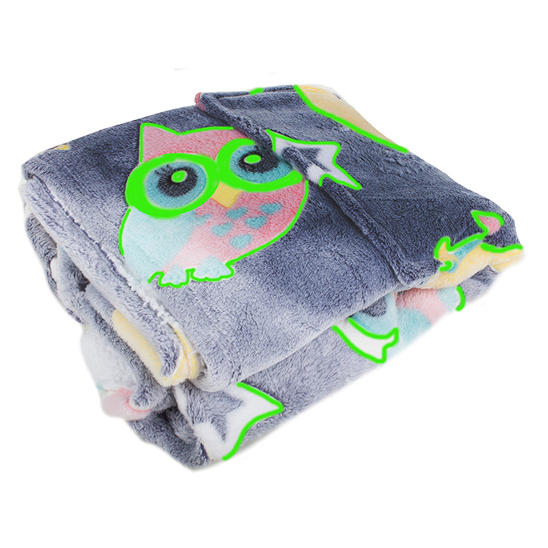 Svietiaca teplá mikina sivá Sovy