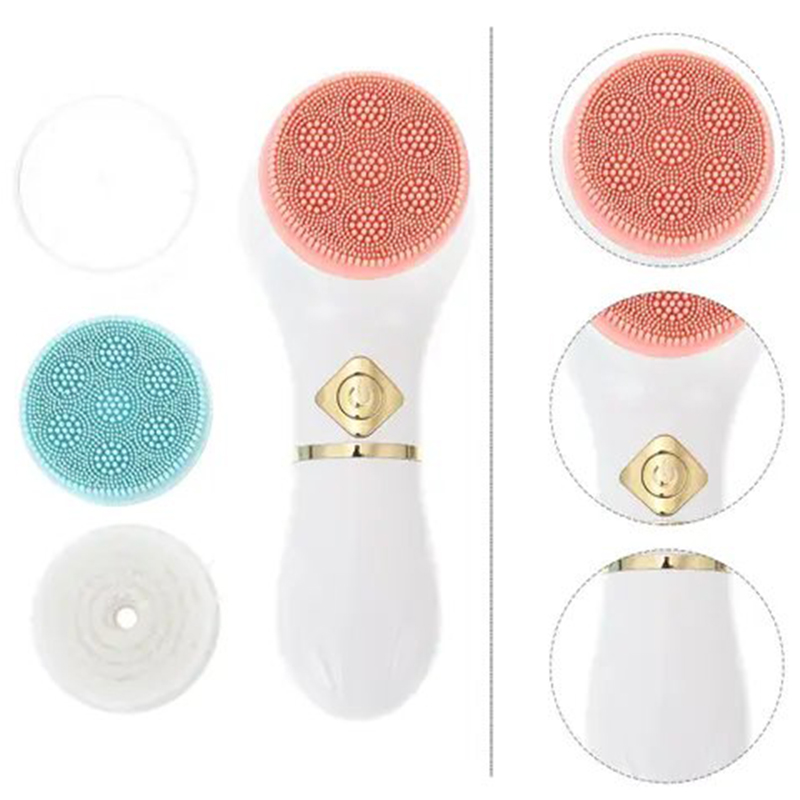 Silikónová čistiaca kefka na tvár 4D