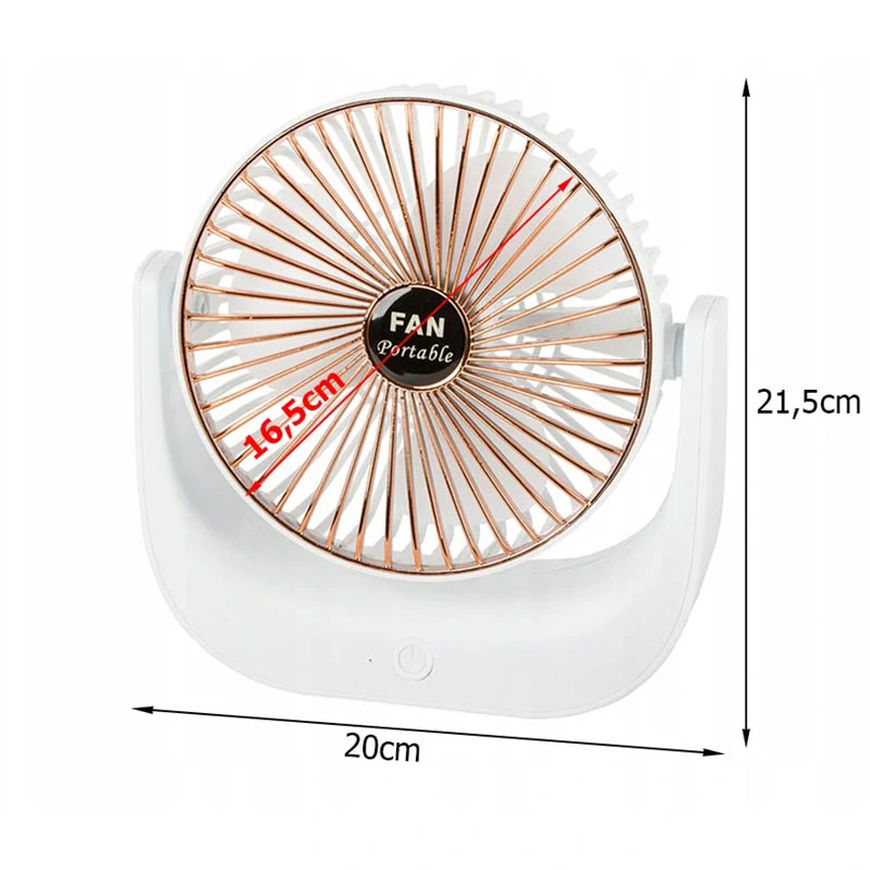 Stolný ventilátor USB