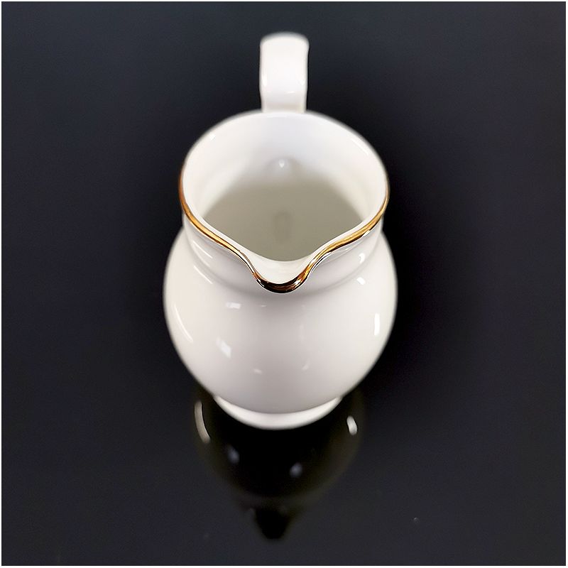 Reutter Porzelan - Porcelánový mliečnik so zlatým lemovaním 10 cm