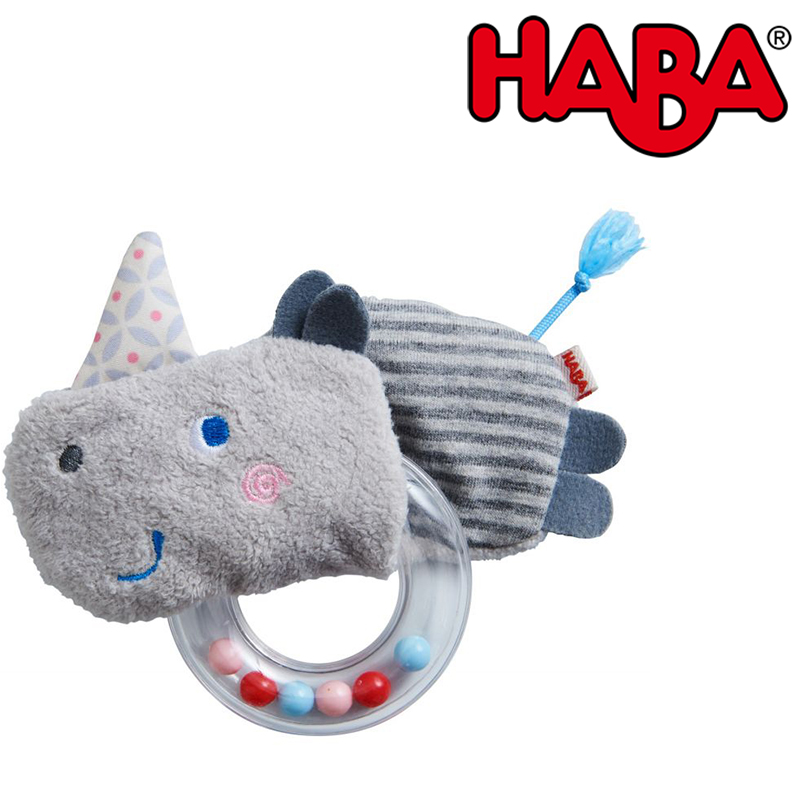 HABA - Detská hrkálka Nosorožec Rhino