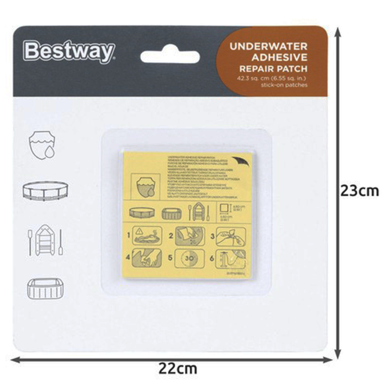 Bestway Sada záplat na bazény a člny (10ks)