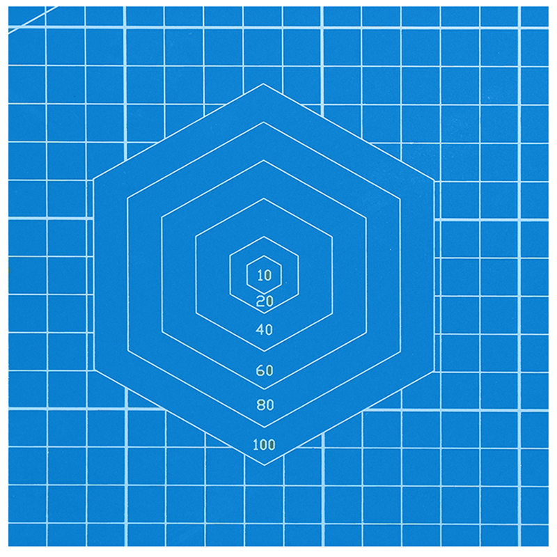 Modelárska podložka na rezanie A1 obojstranná modrá