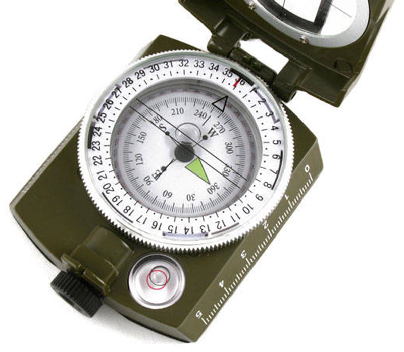 Vojenská kovová buzola - Kompas