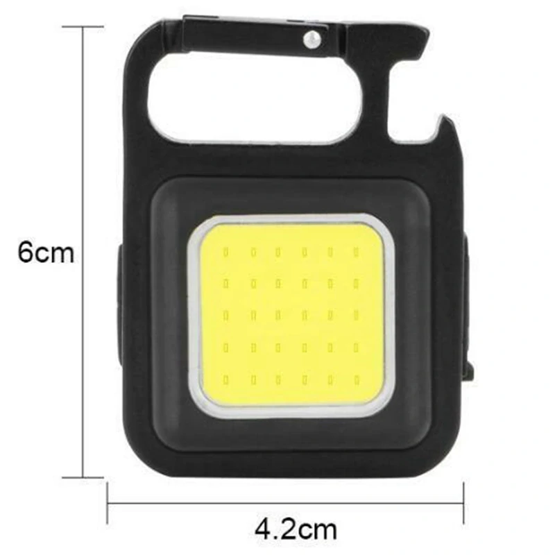 Prívesok multifunkčná baterka COB 36LED