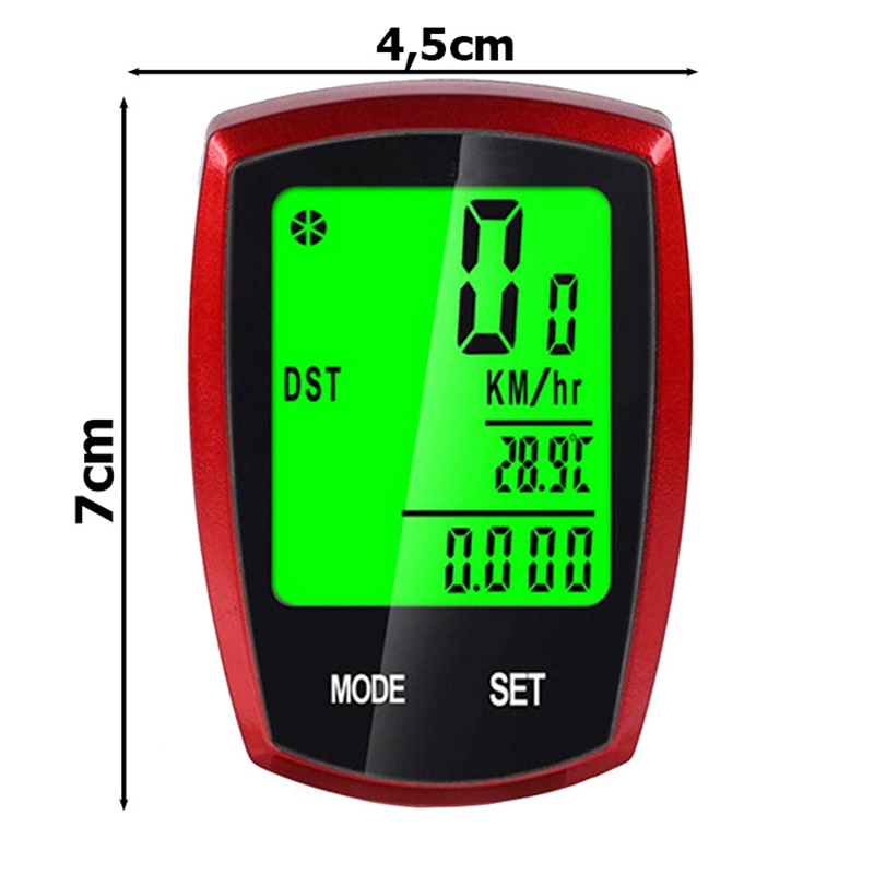 Počítač na bicykel 22 funkcií