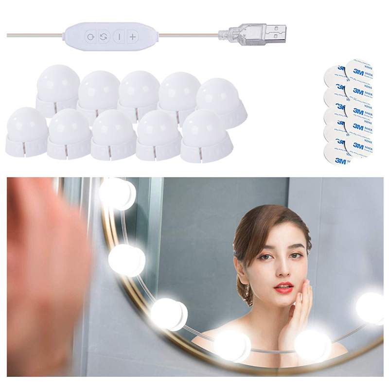 Žiarovky do LED kozmetického zrkadla 10ks