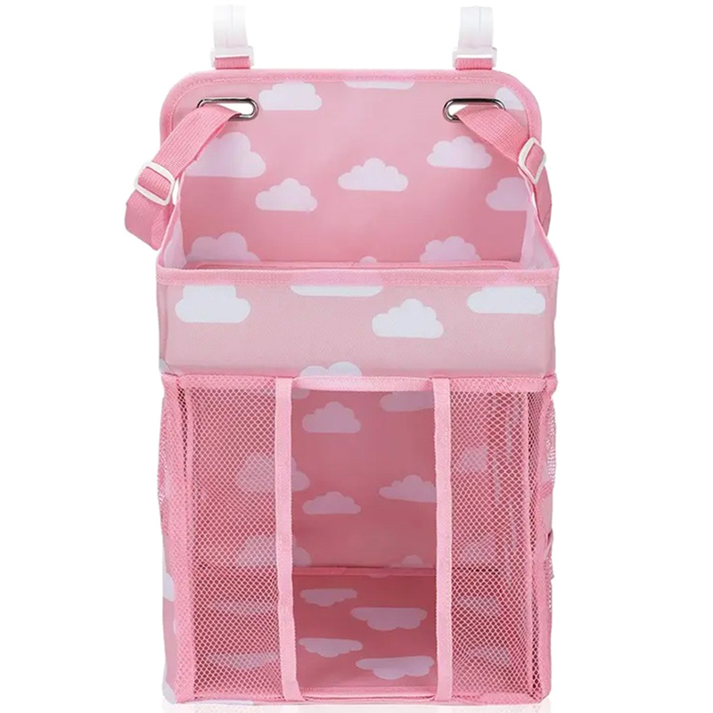 Organizér na detskú postieľku ružový