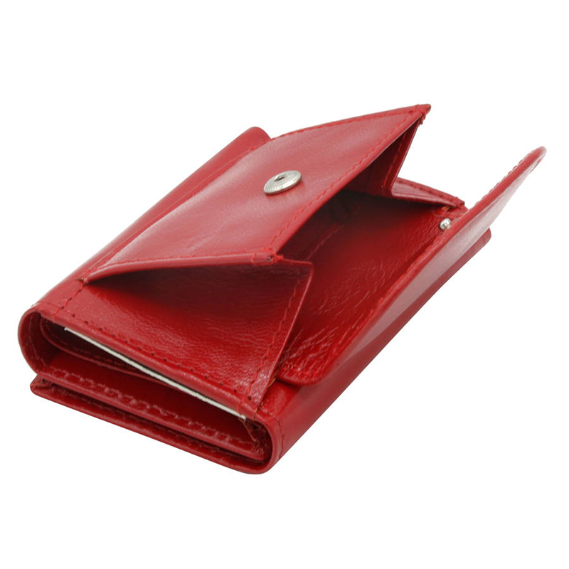 Peterson - Peňaženka kožená dámska RD-SWZX-86-GCL-4246 red