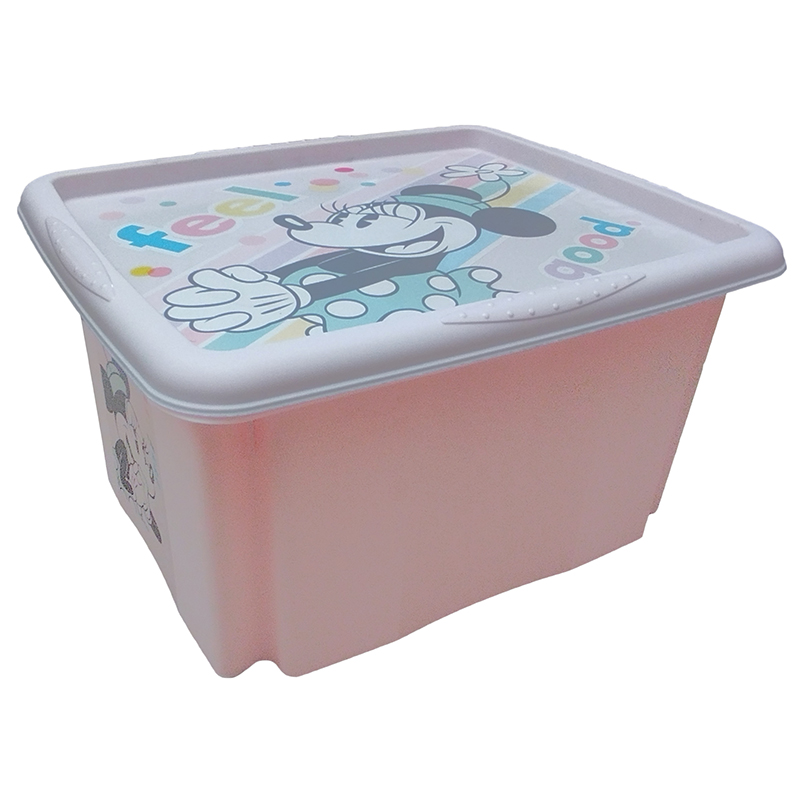 Keeeper Plastový box na hračky Minnie Feel Good malý 24l