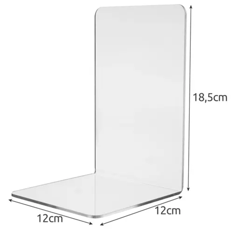 Podpera na knihu akrylová 6ks Ruhhy