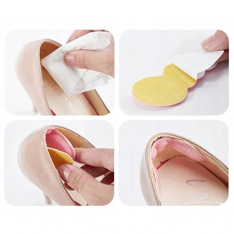 Pätové vložky do topánok proti otlakom lepiace 9,5x5cm 6mm (1 pár)