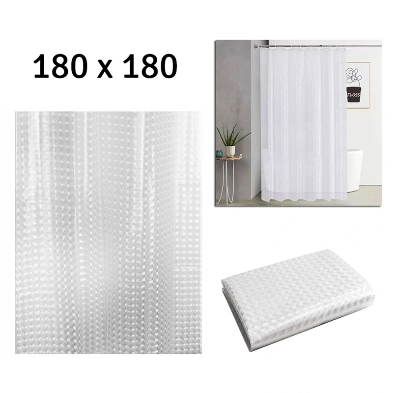 Záves do kúpeľne 3D 180x180cm