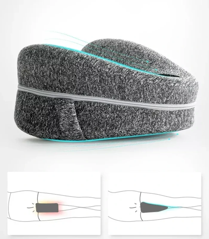 Ortopedický vankúš pod nohy a medzi kolená