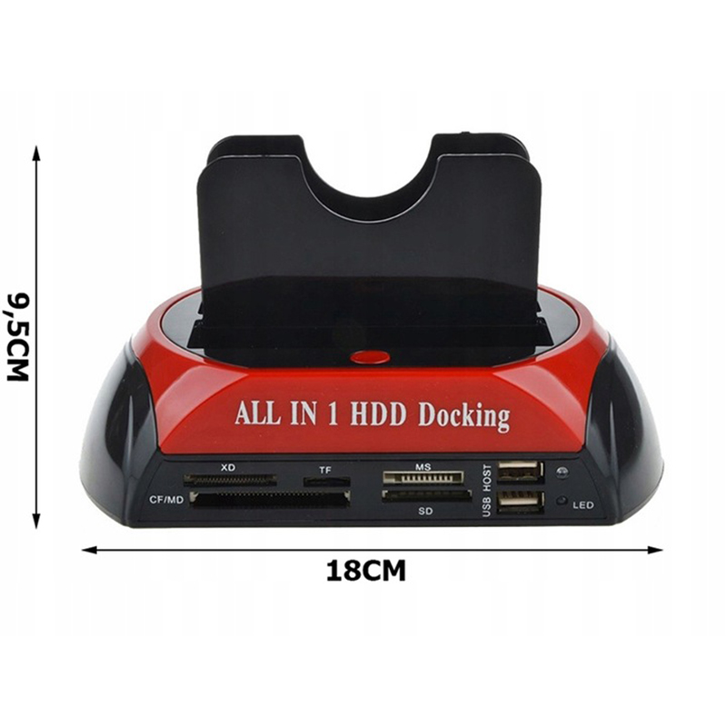 Dokovacia stanica na pevné disky a pamäťové karty